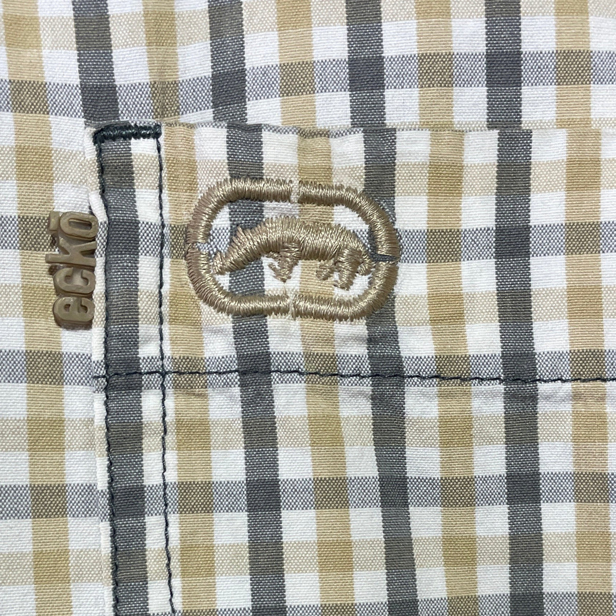 Ecko Unltd XL Vintage Woven Plaid Shirt – Y2K Streetwear