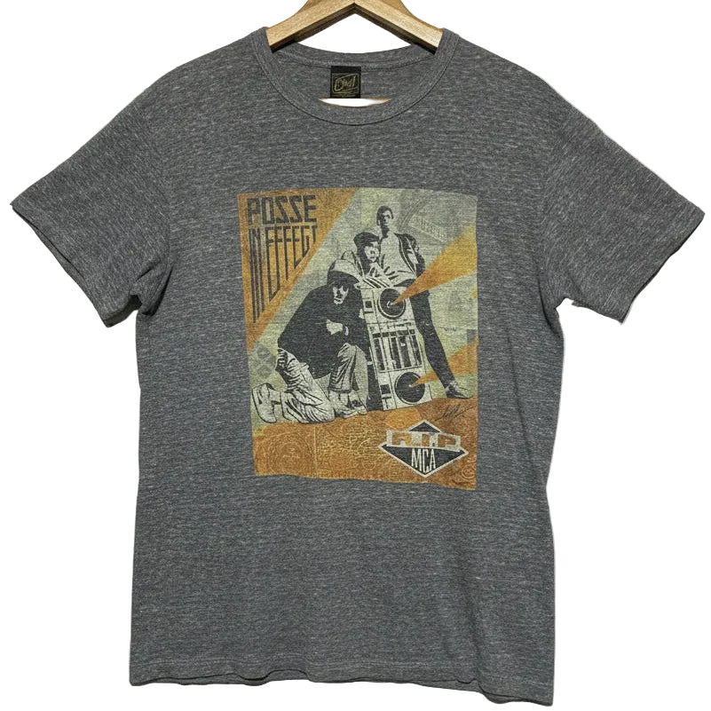 Obey x Beastie Boys Posse In Effect Graphic Tee – Medium, Made in USA