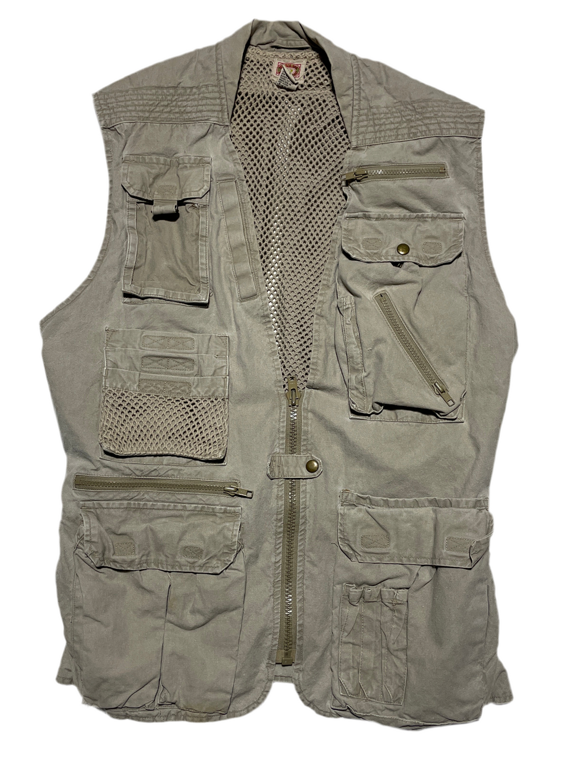 Vintage 1986 Banana Republic Safari Photojournalist Vest Mesh Back – Made in British Crown Colony Hong Kong