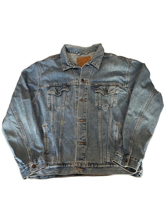 Levi’s 70507‑0389 Denim Trucker Jacket XL Made in Mexico (2002)