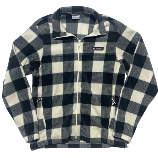 Columbia Steens Mountain Plaid Fleece Jacket – Men’s Medium