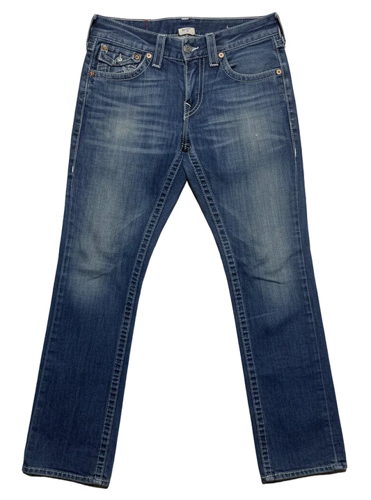 Vintage True Religion Ricky Jeans Made in USA Size 30 Y2K Straight Leg