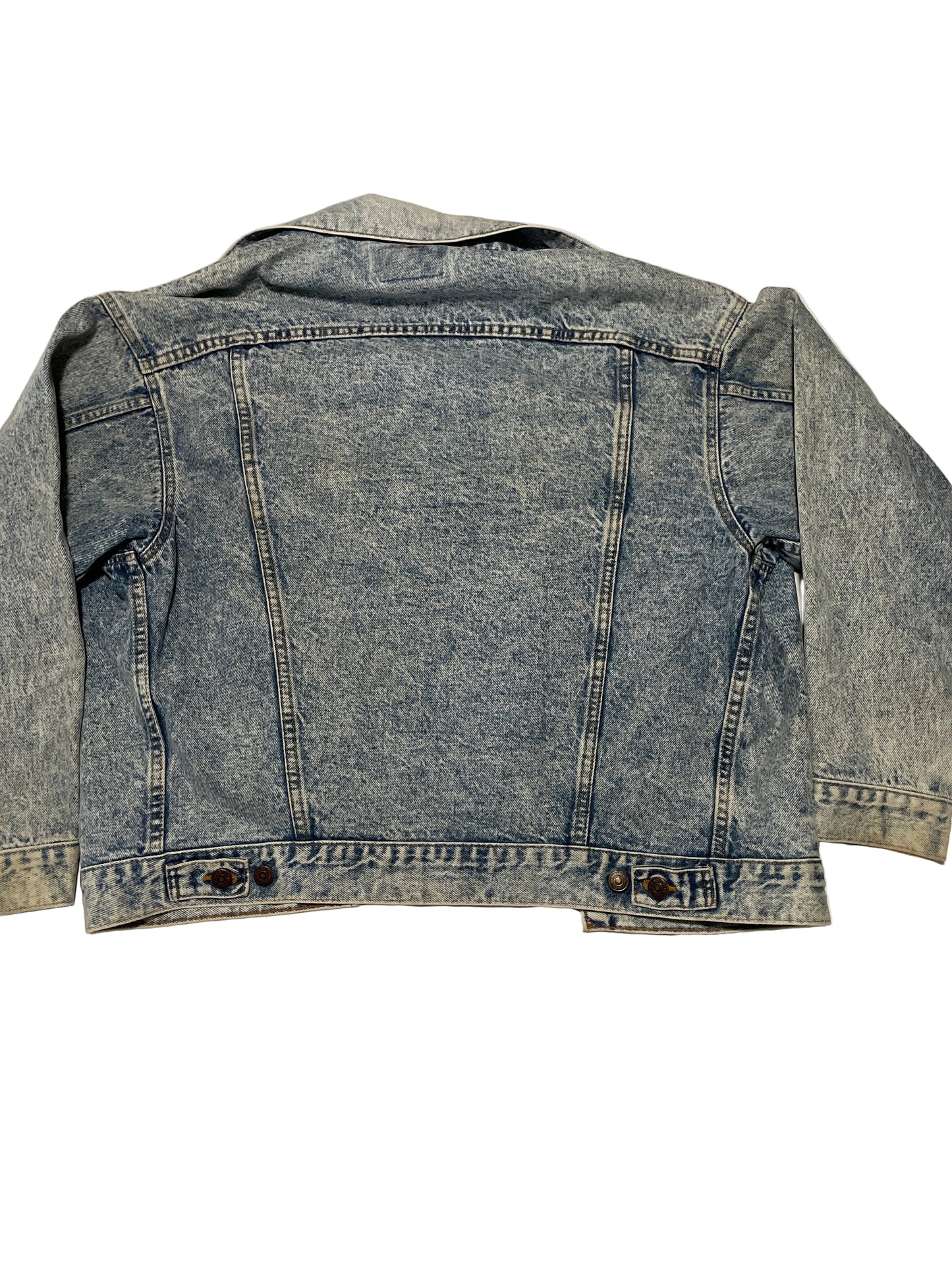 Vintage 1985 Levi’s 70507-0219 Acid Wash Trucker Jacket – Made in USA – Size M