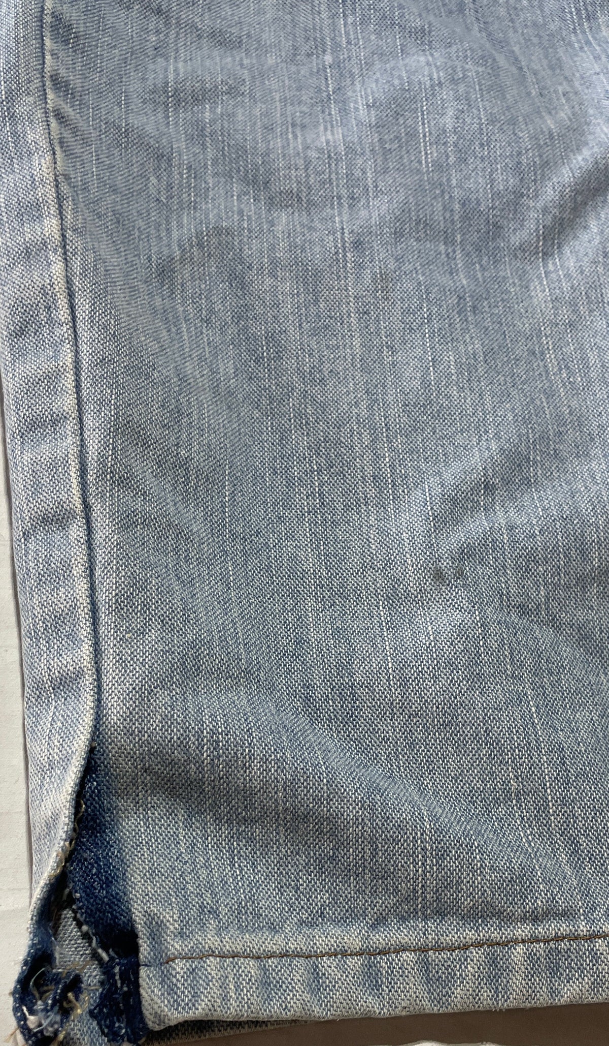 Lacoste Light Wash Straight Leg Jeans Size 6 (Men’s XL / Approx W38) – Vintage Croc Logo Denim