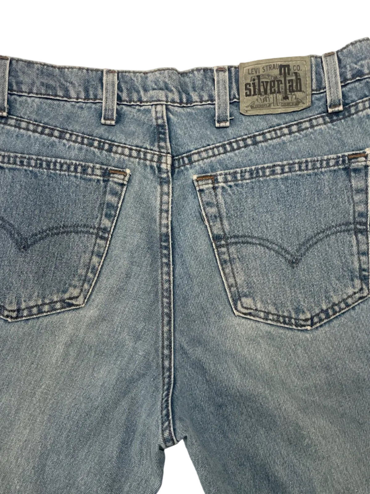 Vintage Levi’s SilverTab Loose Jeans 34x30 USA – Light Wash Y2K Baggy Fit