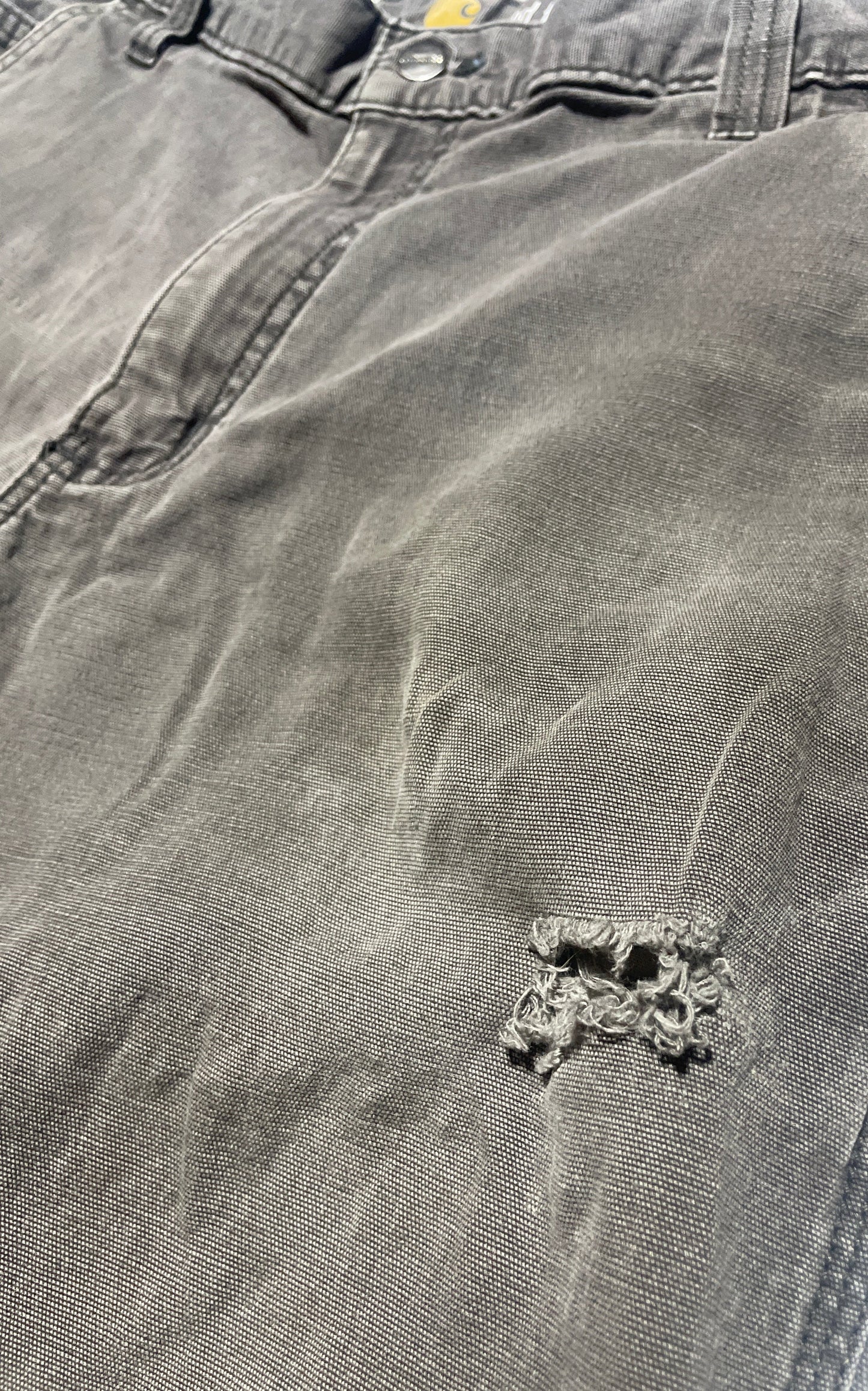Carhartt Relaxed Fit Gray Work Pants 38x30